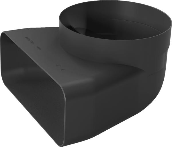 NEFF Z861SI1 - Adapterrohrstück, ⌀ 150 mm, 90 °, rund-flach